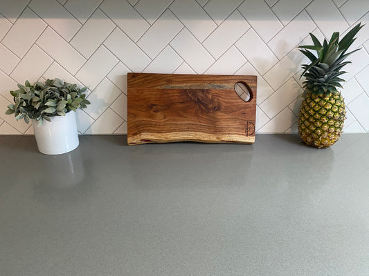 Live Edge Acacia Charcuterie/Cutting Board