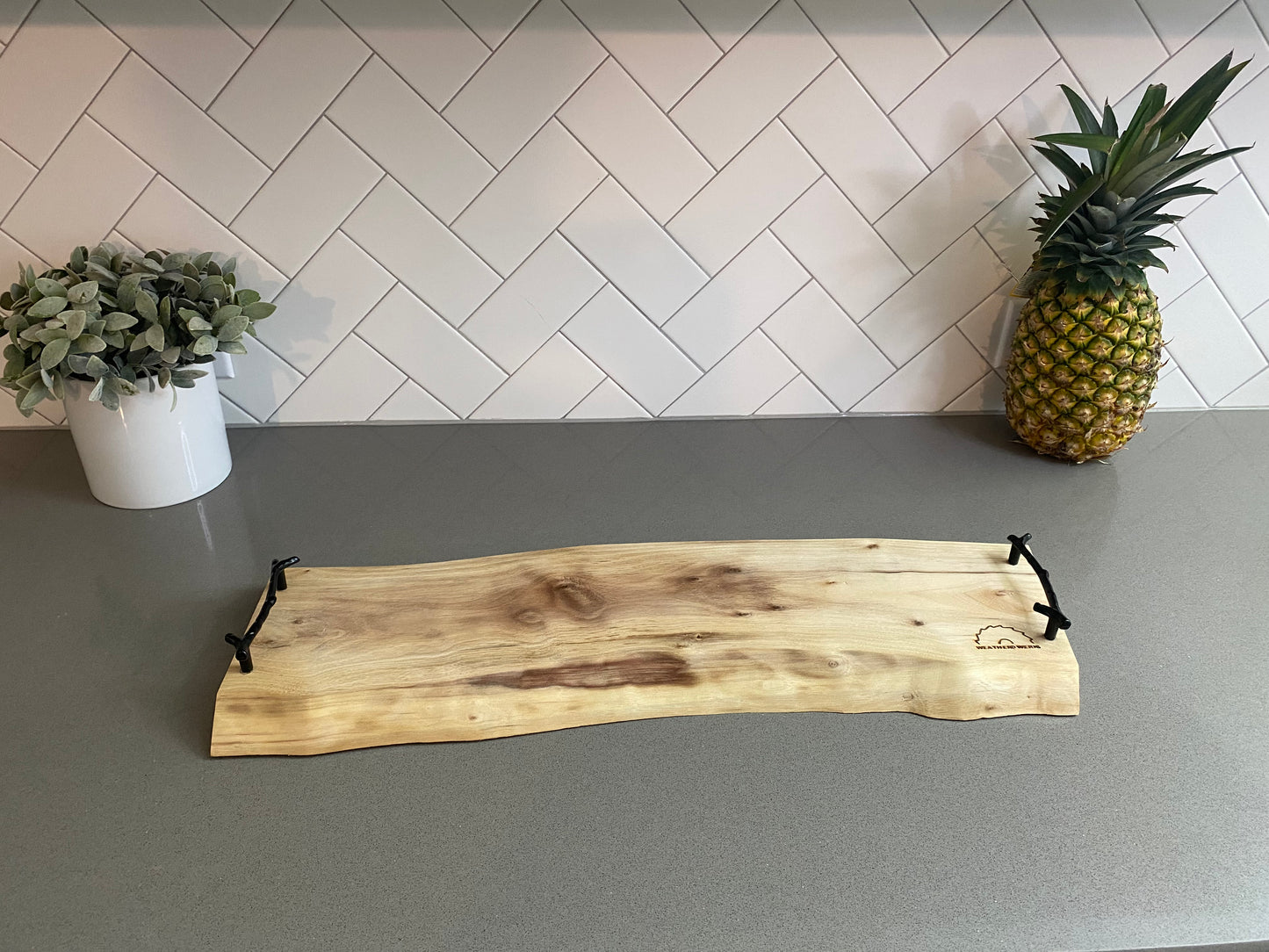 Black Walnut Grazing Board w/ Handles